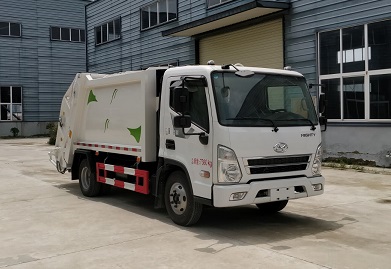 程力威牌CLW5070ZYSCH5型压缩式垃圾车